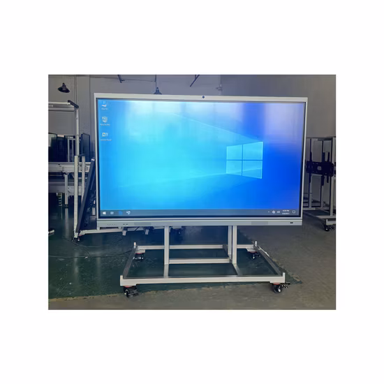 Windows Android System 4K Resolution 75-Inch Free Stand Full Screen LED Poster