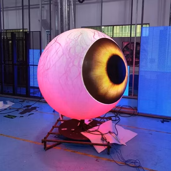 RGB Full Color Video Spherical Indoor Waterproof Outdoor Ball Round LED Display Screen