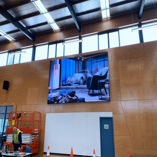 Unique Design Giant Advertising Portable Stage Building Big Cheap Interactive Indoor High Definition LED Cube Display Screen